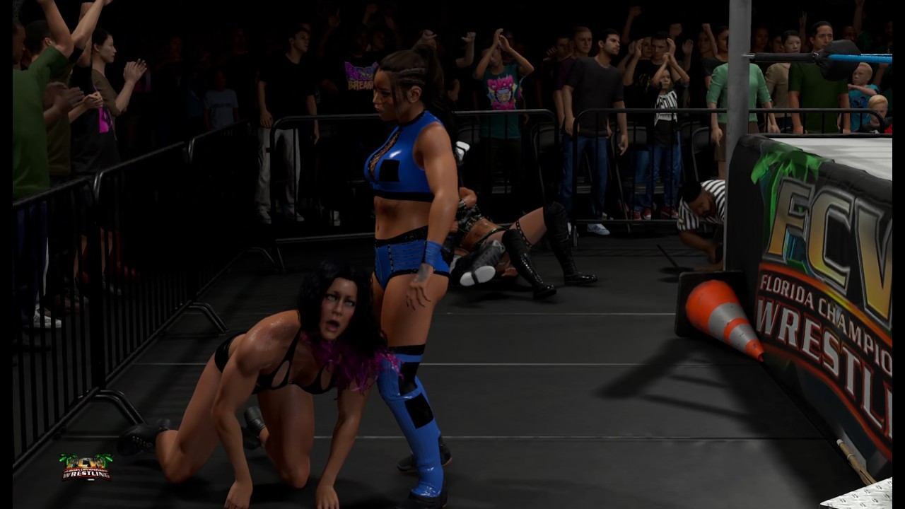 WWE 2K25 ASUKA VS CHYNA VS GIULIA VS KELANI VS MICHIN VS ELEKTRA FCW