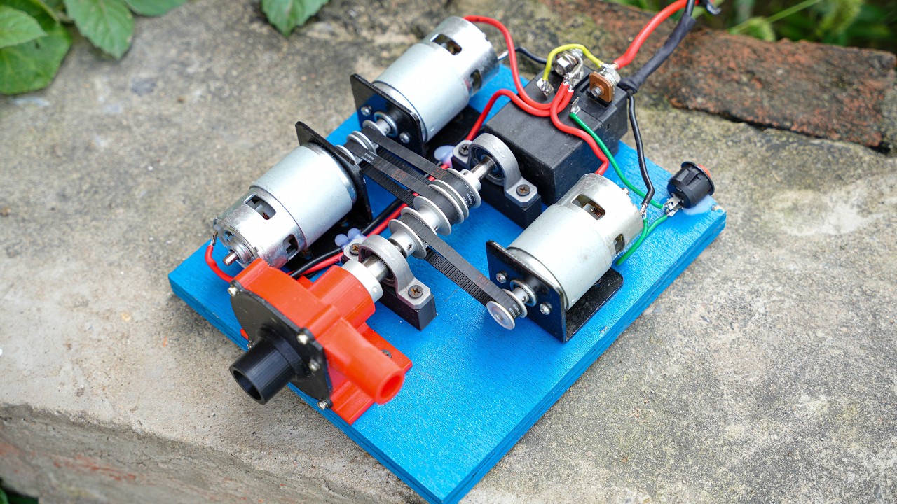 How to Make  POWERFUL Water Pump Using Triple 775 Motor
