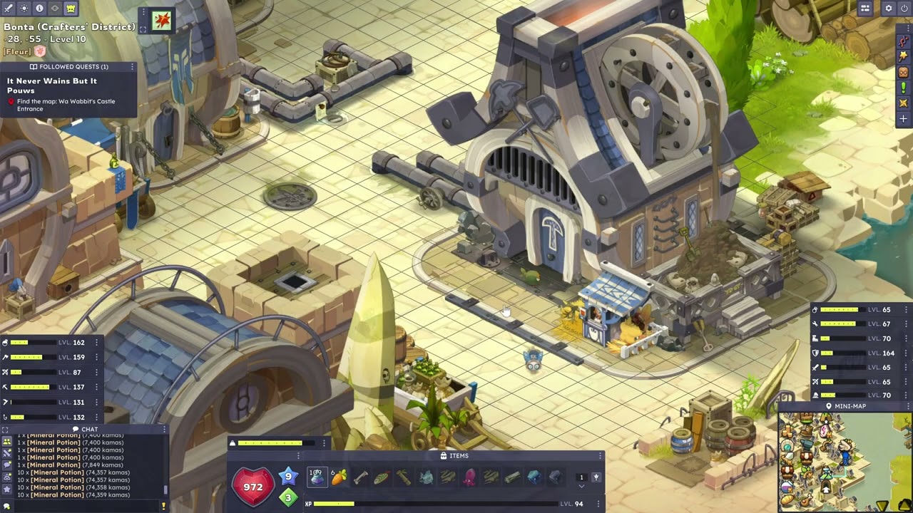 【Dofus 3.0】Achievements ► Wabbit Islands (A Bogus Wa: Part 1/2) & Wa Wabbit's Castle ★ Lv.94 ║#189║