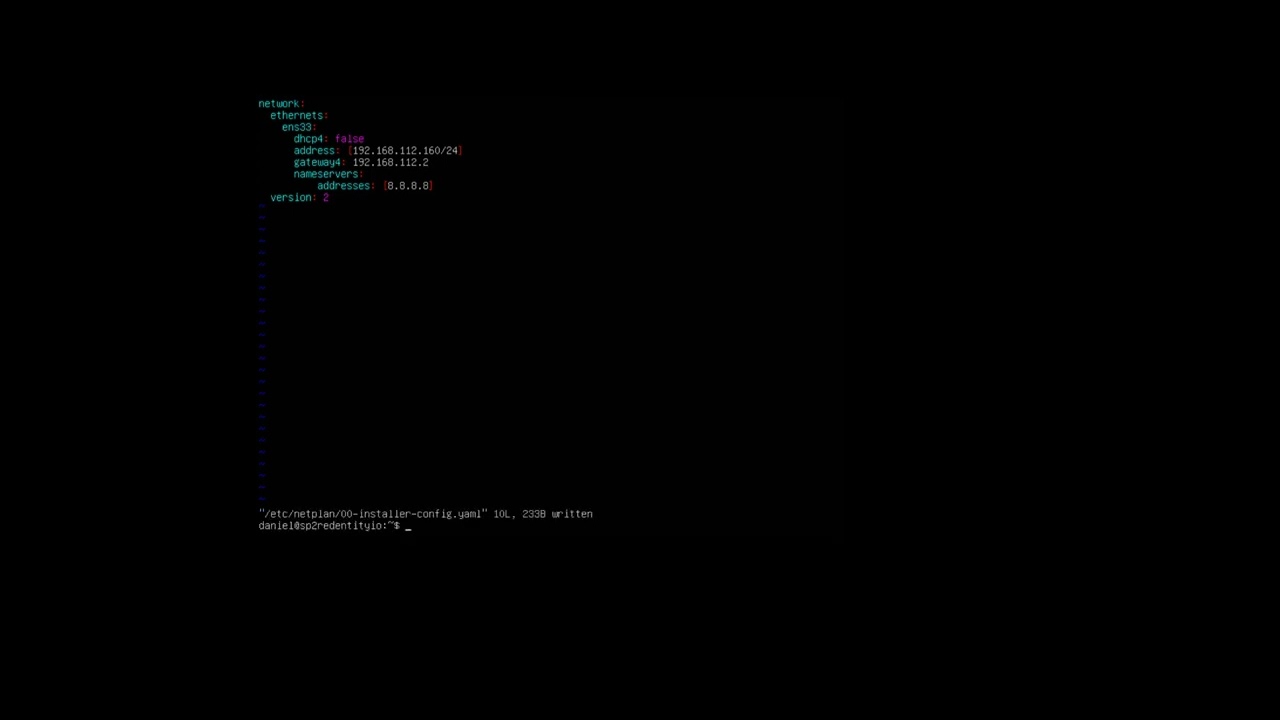 HOW TO: Setup Static IP on Ubuntu 22.04