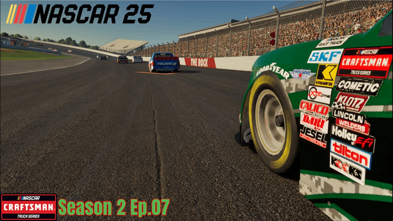 🔥 SEASON 2 — RACE 7  NASCAR 25 TRUCK SERIES AT ROCKINGHAM 🔥