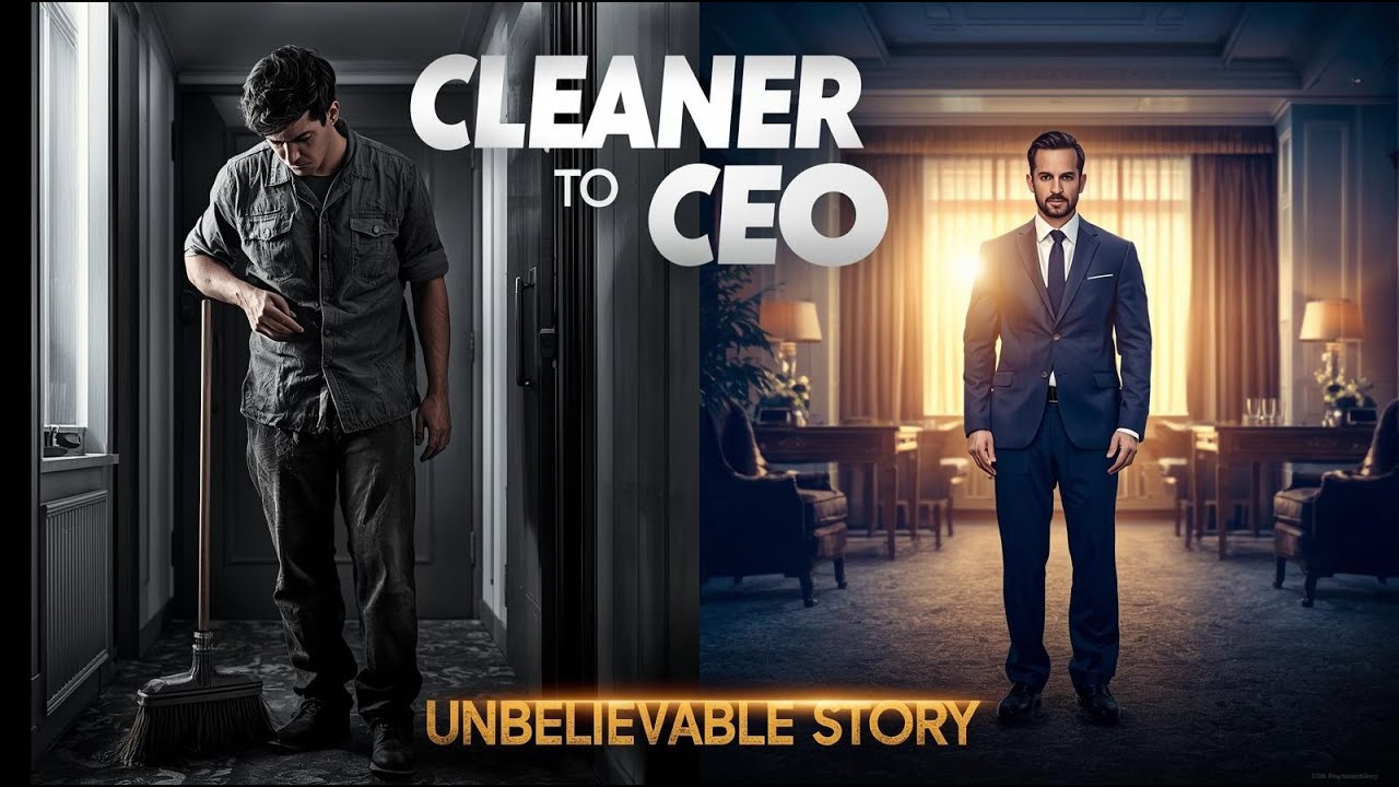 From Cleaner to CEO&hellip; His Story Will Inspire You!&rdquo;