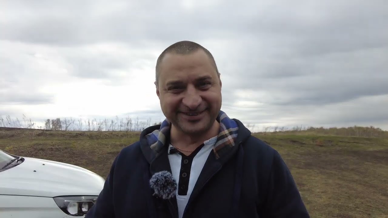 На ЛАДЕ ВЕСТА застрял в поле. Родник три Ручья.