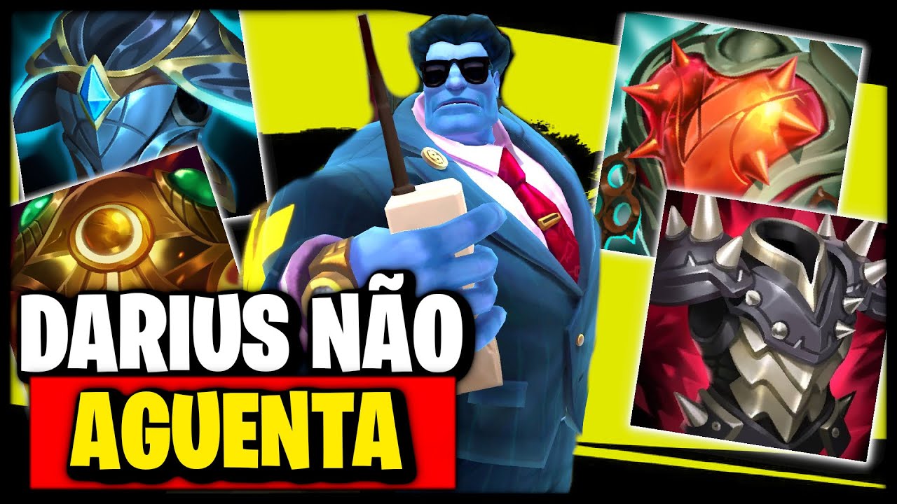 BONECO FEITO PARA ENFRENTAR DARIUS, DR MUNDO VS DARIUS | League of Legends |