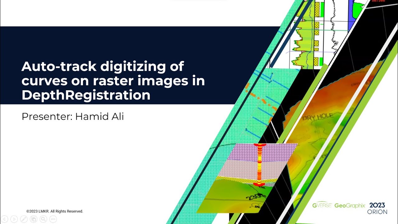 Webinar - Auto-track Digitizing of Curves on Raster Images in DepthRegistration