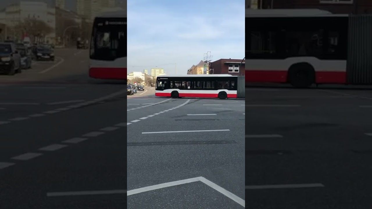 Linie 6(Citaro) nach U-Borgweg in Hamburg