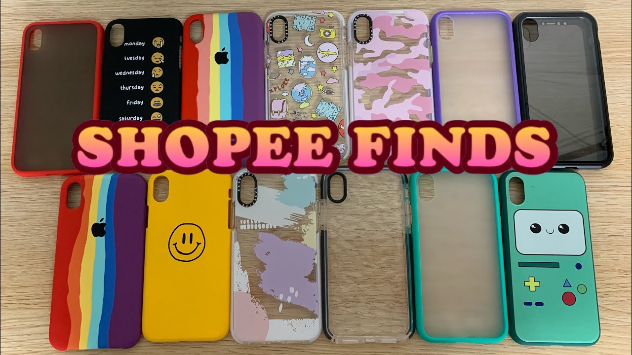 MY PHONE CASE COLLECTION ✨ (IPHONE XR) // SHOPEE FINDS | AFFORDABLE CASES 💜