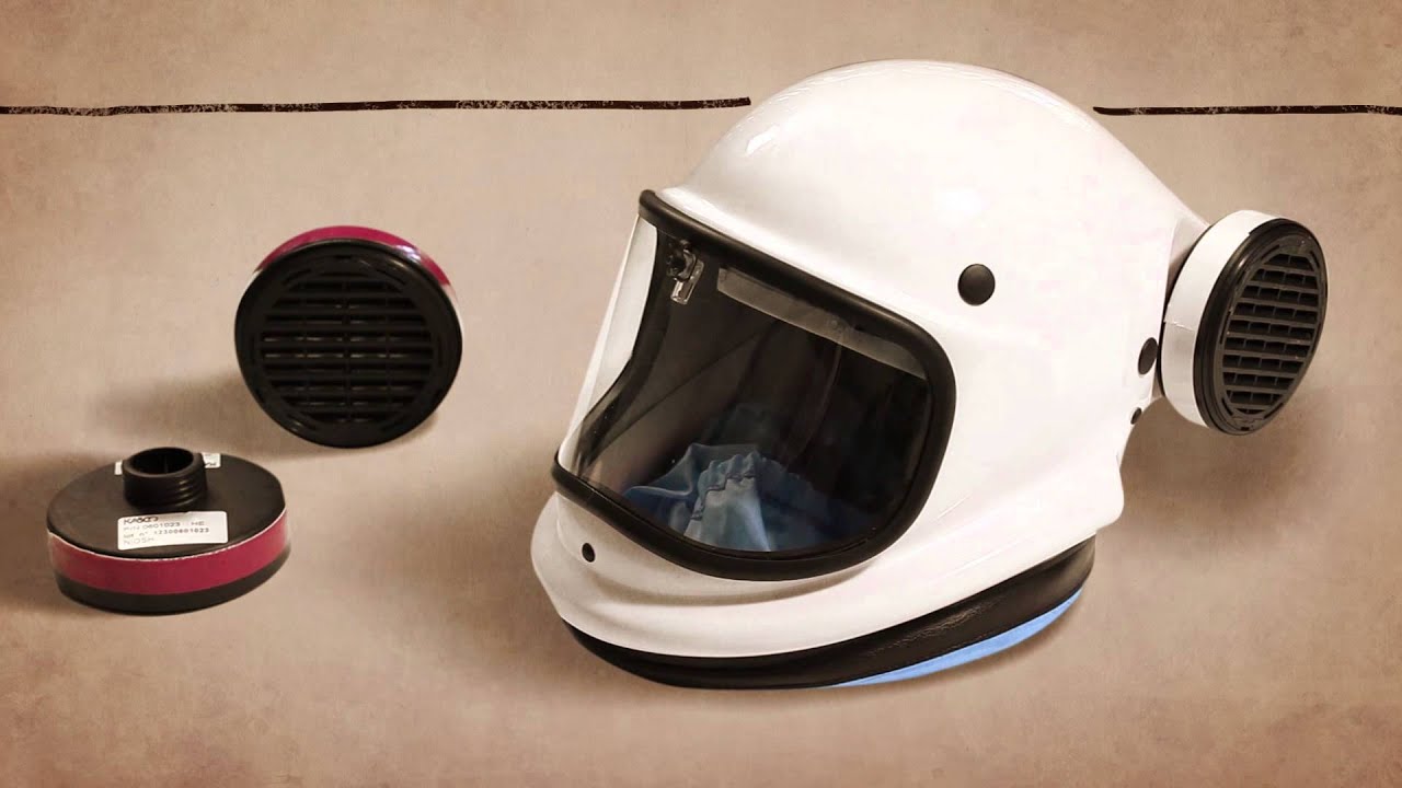 KOMPAT88 respirator with Helmet