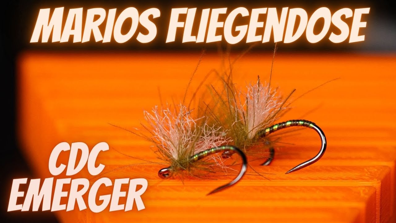 Marios Fliegendose - CDC Emerger - Fliegenbinden f&uuml;r Anf&auml;nger