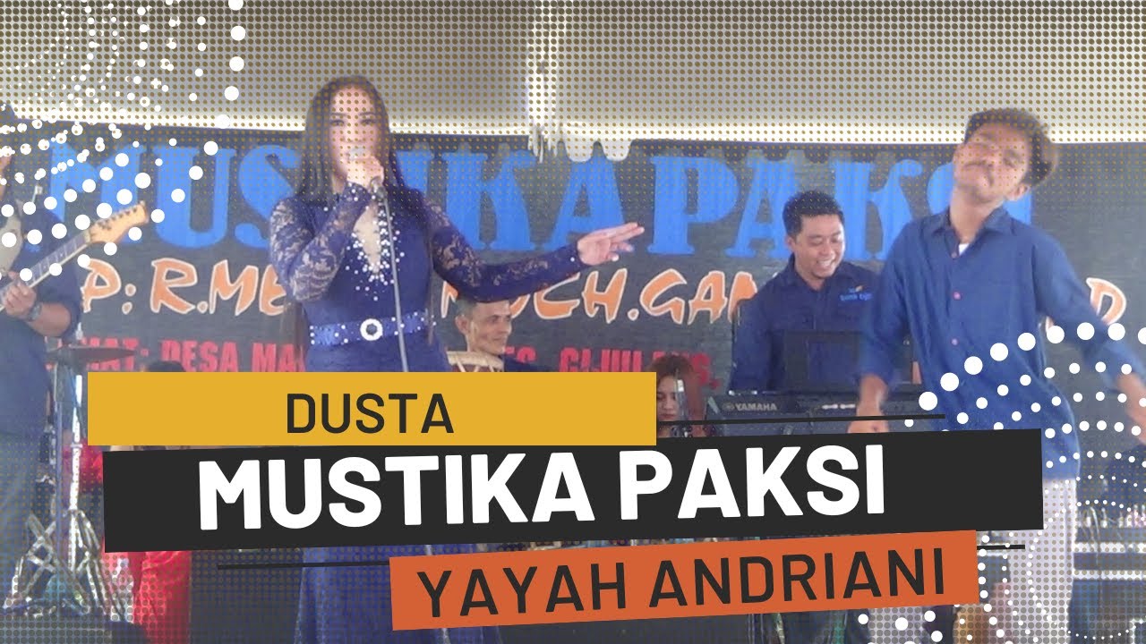 Dusta Cover Yayah Andriani (LIVE SHOW Pangandaran)