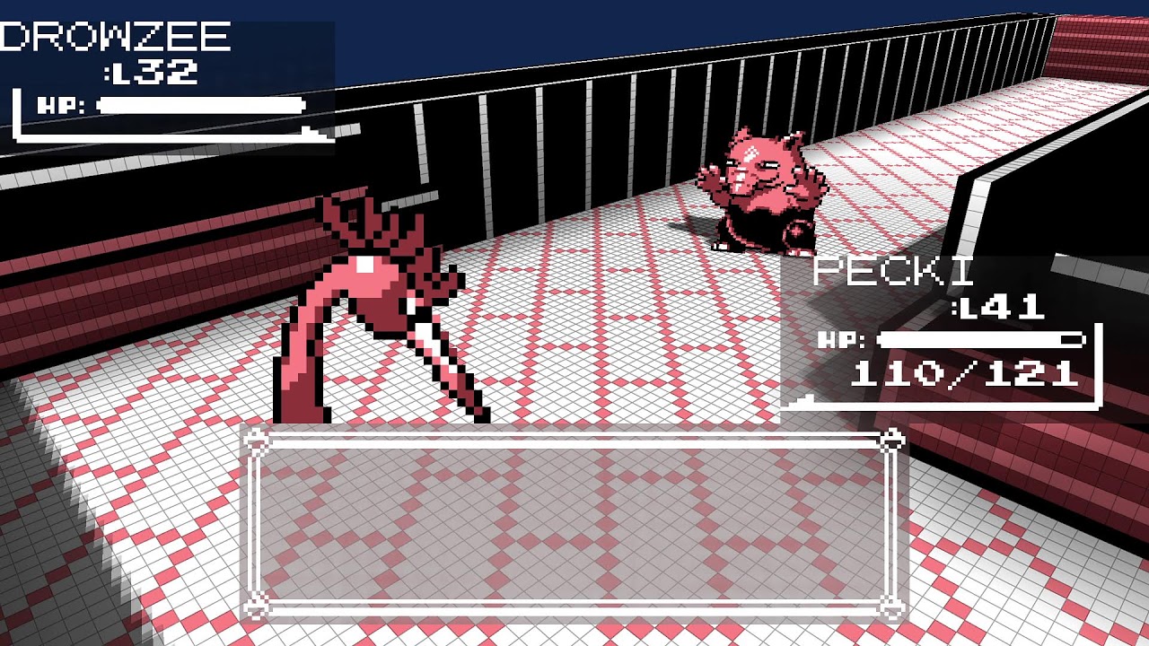 Pok&eacute;mon Red - Dramatic Shape Voxel Mod #5