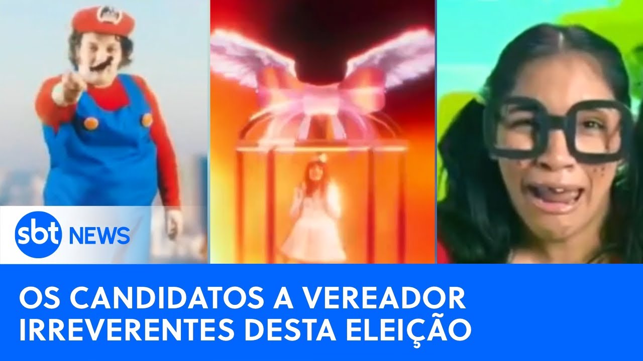 Os candidatos a vereador mais peculiares dessa eleição | #SBTNewsnaTV (08/10/24)