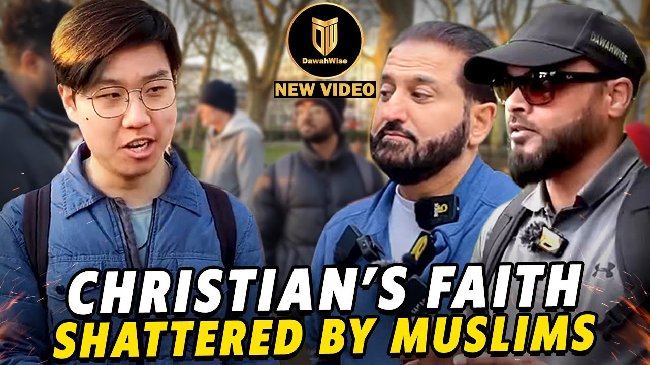 Christian Man STUNNED By Muslims' Arguments | Hashim | Abbas | Speakers Corner