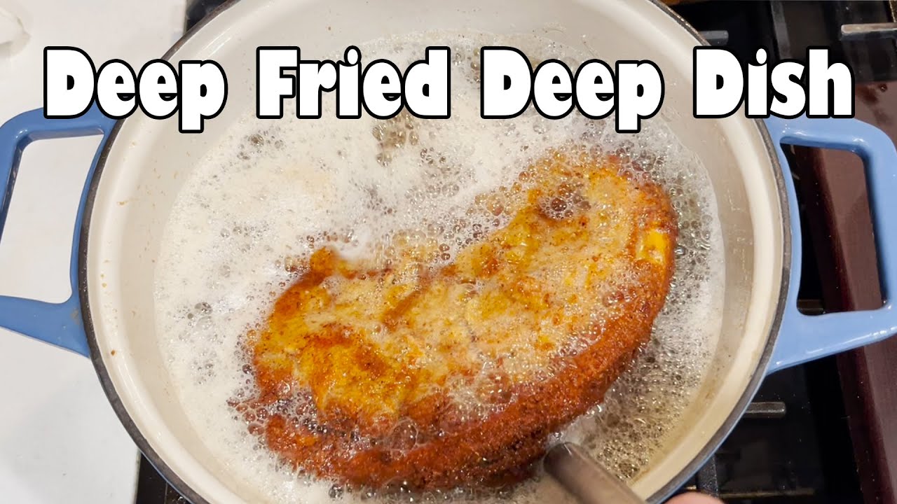 Deep Fried Deep Dish Pizza
