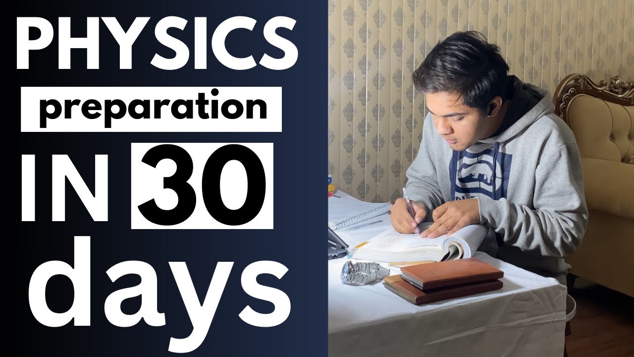 How to prepare physics in last 30 days | mdcat 2024 | must watch this video |