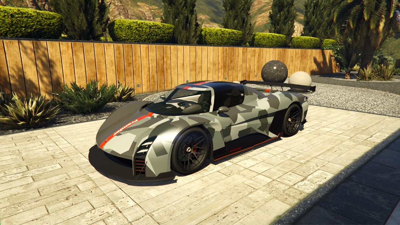GTA 5 NEW Pfister X-Treme Livery (Premier Half Camo)