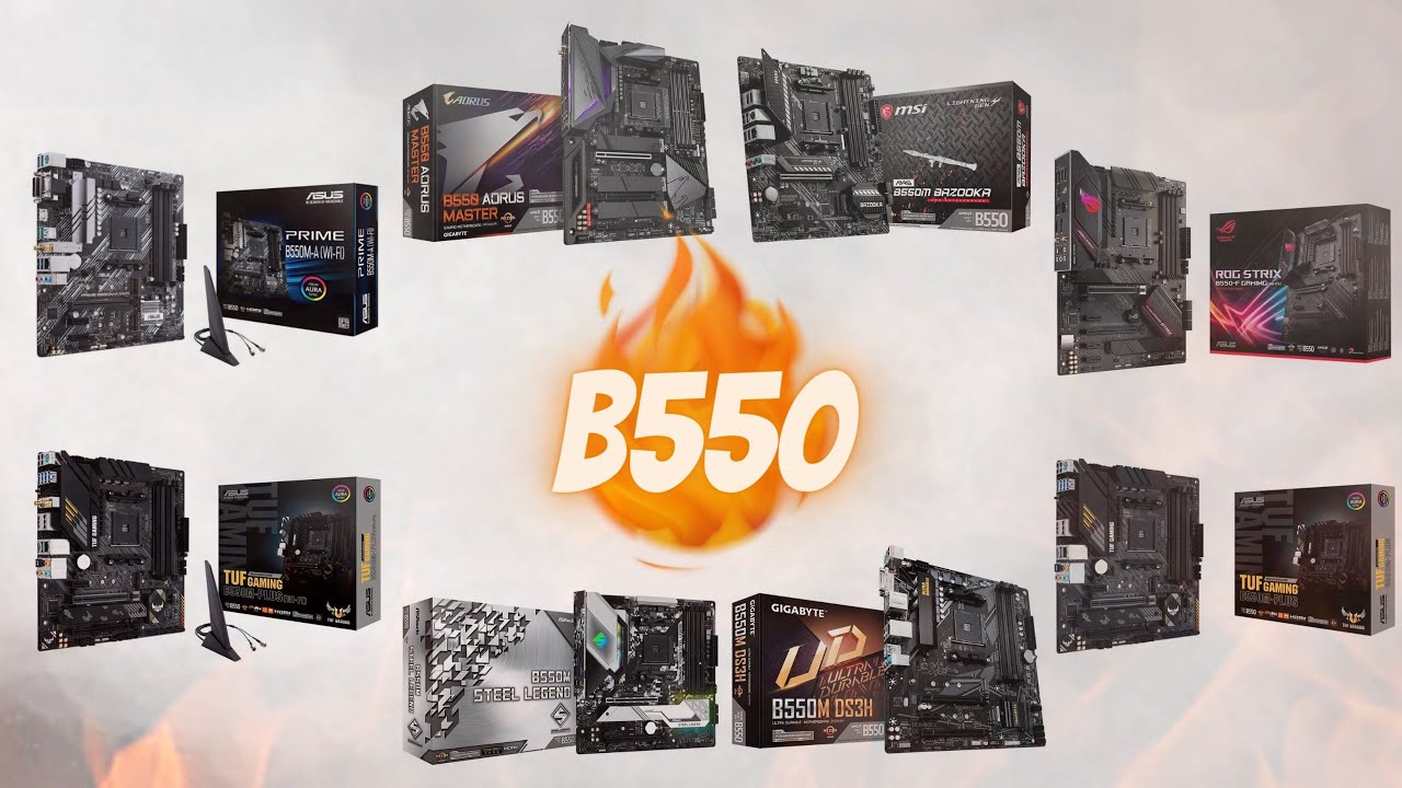 QUAL A MELHOR B550