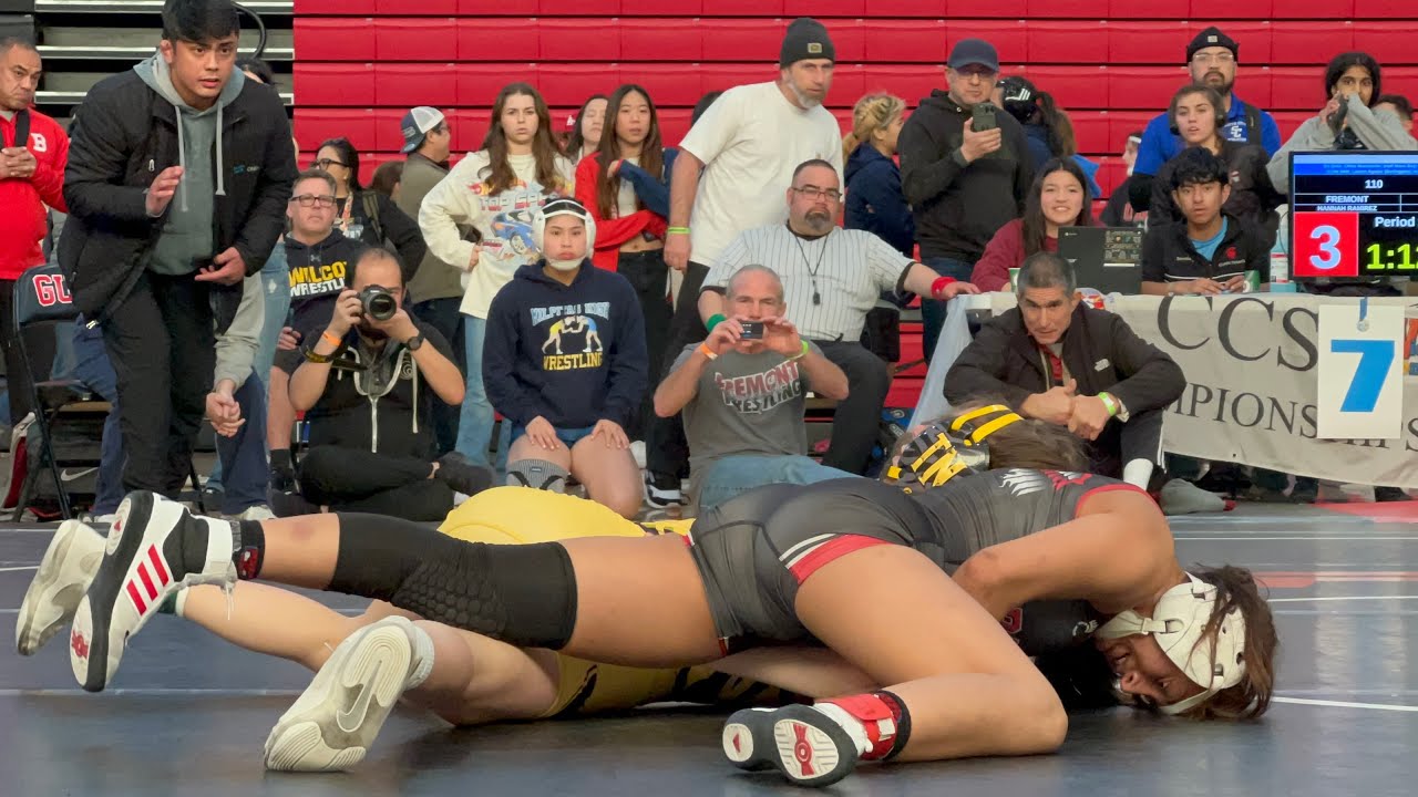 2024 CCS Northern Regional Girls Wrestling Tournament: Hannah Ramirez - Fremont High School