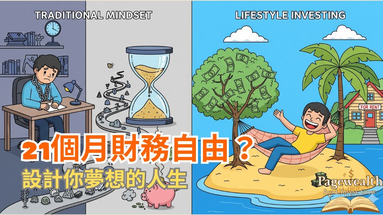 21個月財務自由？從工薪族到時間富翁，賈斯汀．唐納德的顛覆性策略！｜《財務自由快車道》Pagewealth