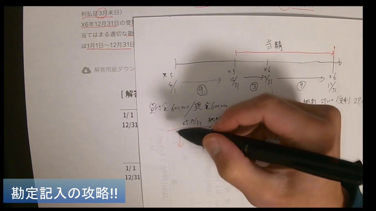 【勘定記入】これで攻略！！ まずは仕訳を切れ！！