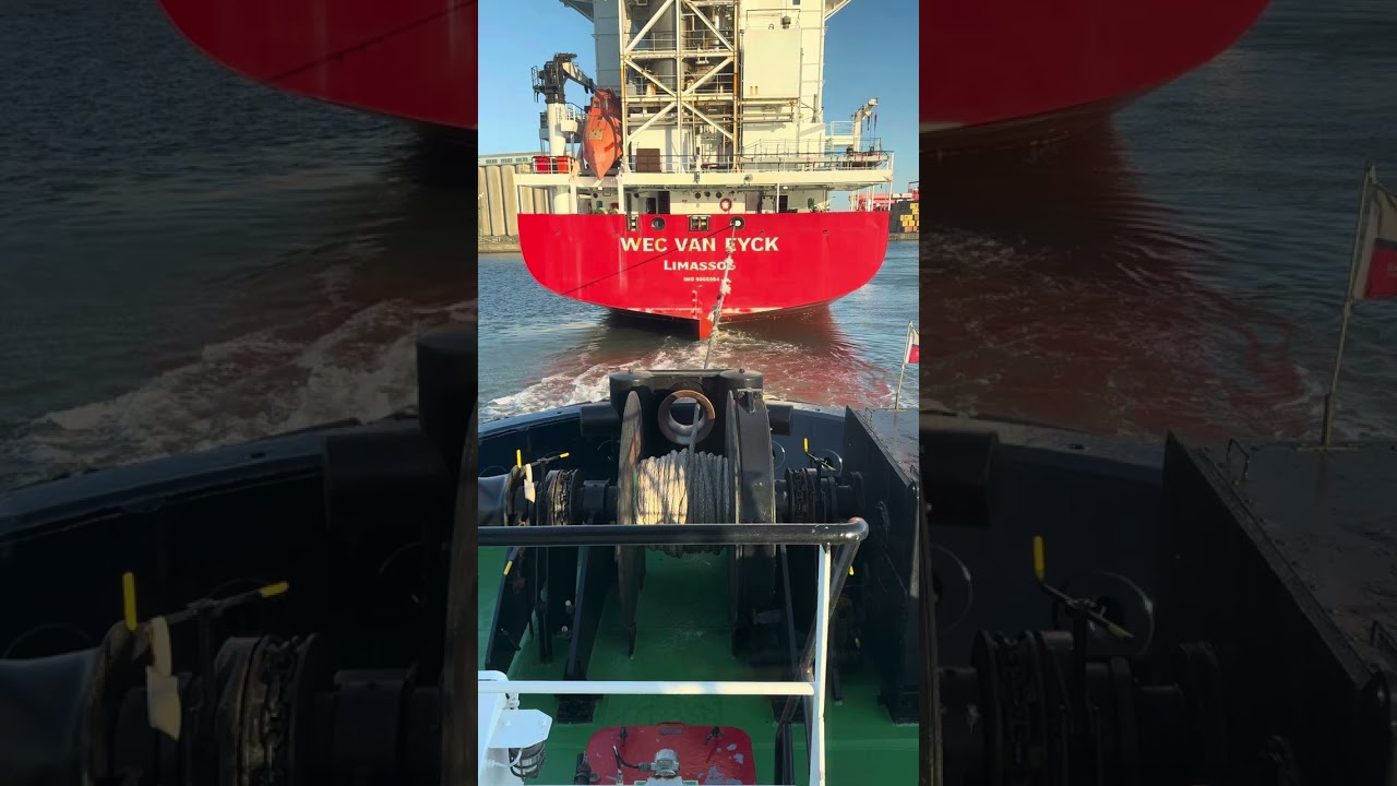 Tug VB Elbe - Stern Towing in Port of Liverpool/Seaforth // WEC VAN EYCK