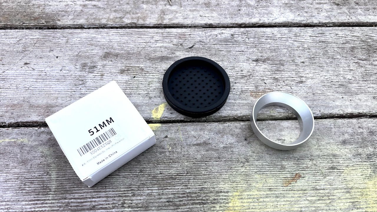 Unboxing Generic Store 51mm Espresso Dosing Funnel & Silicone Mat エスプレッソ コーヒー