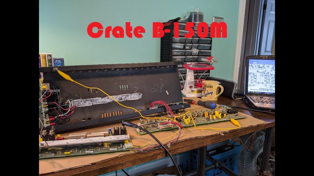 Crate B150, Bass Amp Repair
