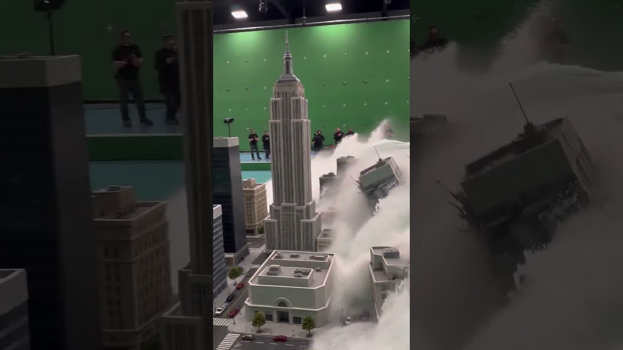 How a Massive City Flood Was Filmed 🌊🏙️🎬