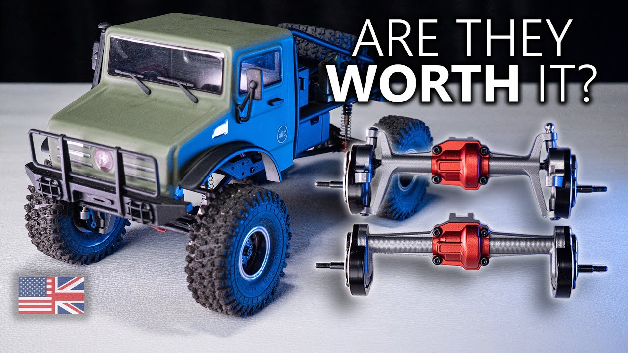 New Axles for the T-Hunter [EN] #hobbyplus #cr18p #thunter #rc