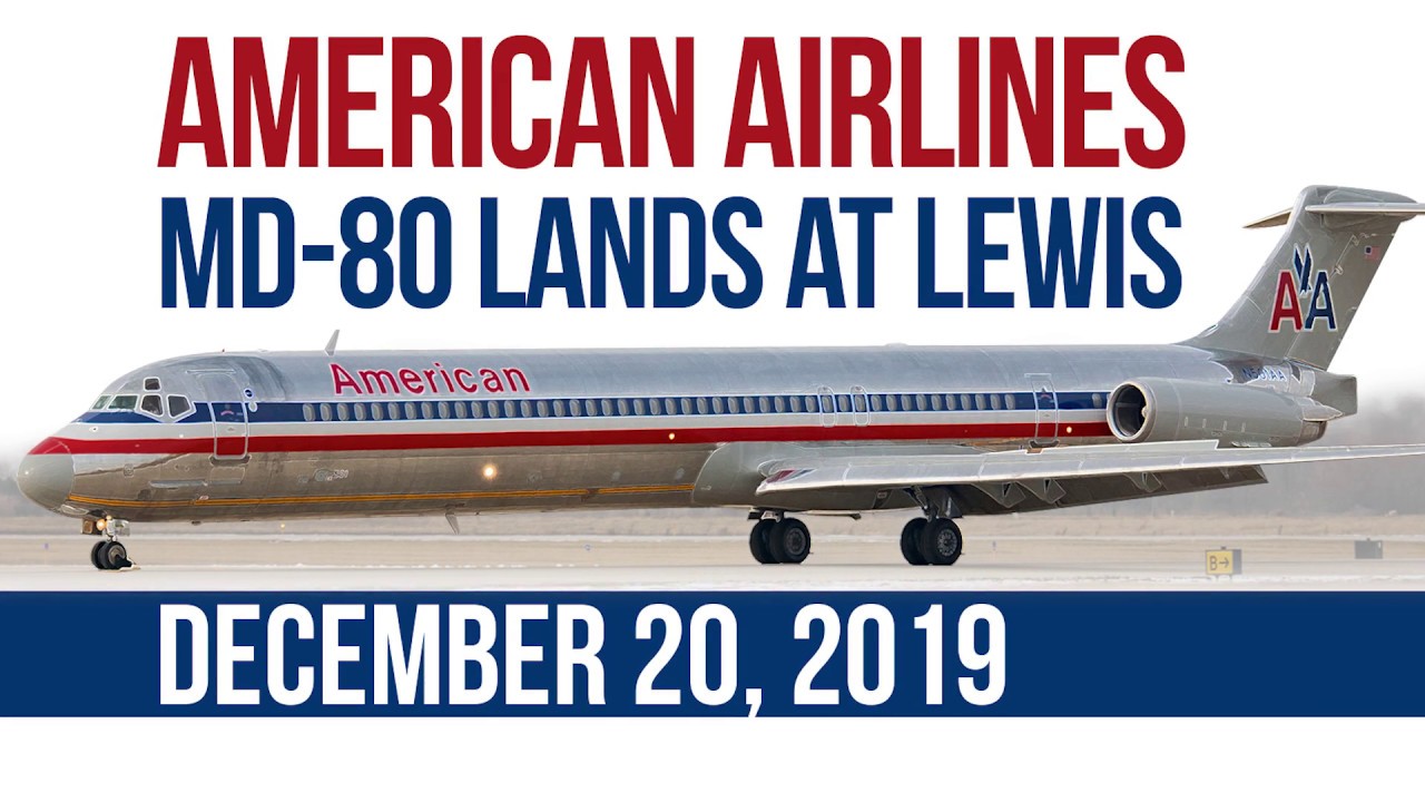 American Airlines Donates McDonnell Douglas MD-80 Aircraft to Lewis University