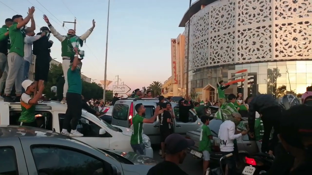 لقطات من احتفال أبناء خريبكة بمرور 100 سنةمن الوجود والتميز الرياضي والكروي عيد ميلاد سعيد