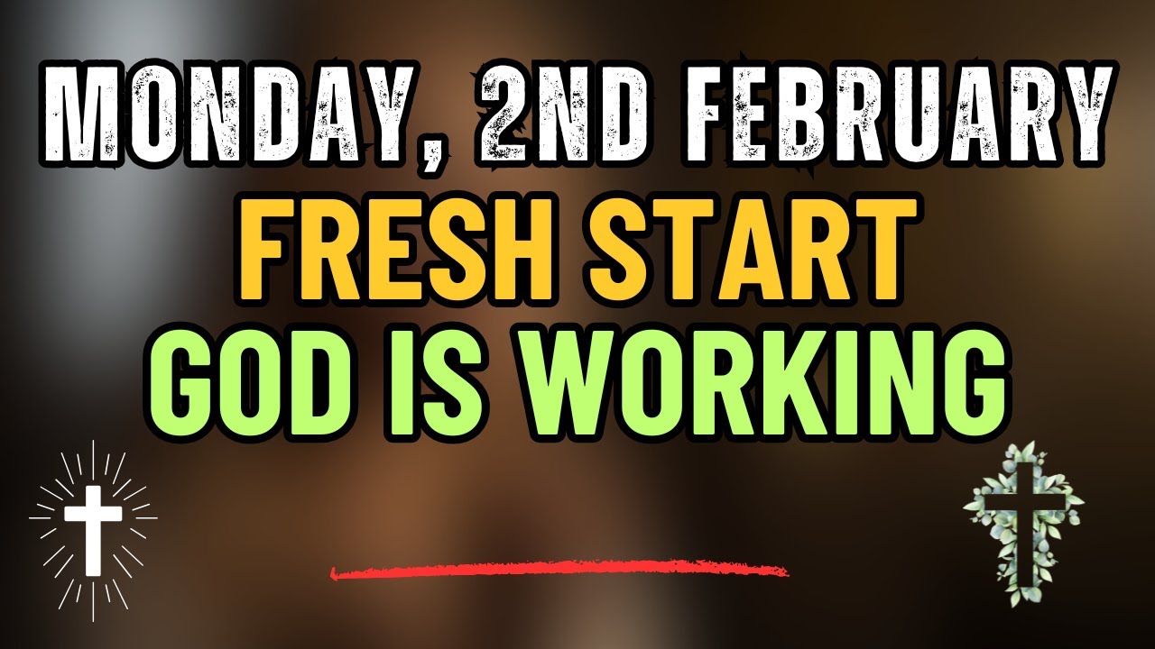 Monday Morning Prayer for Sudden Breakthrough, Debt Relief & Supernatural
