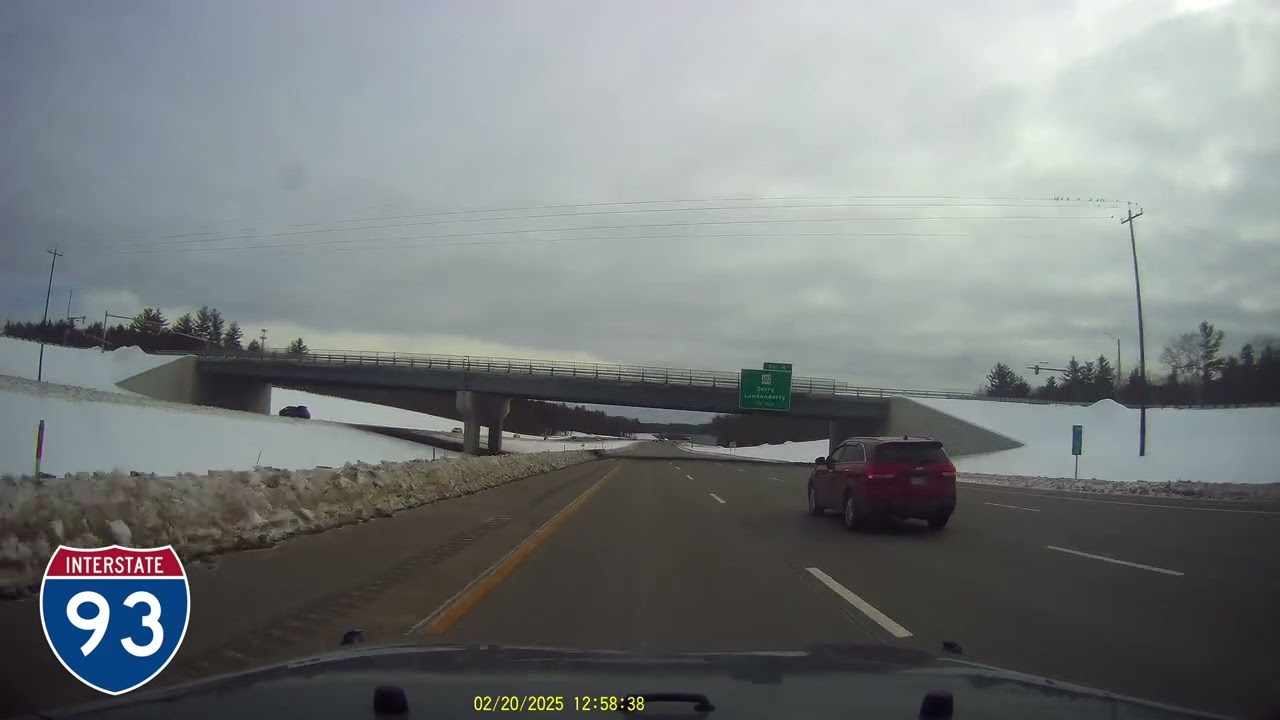 #D-4.0451 ~ Manchester, NH to Methuen, MA via NH-101 and I-93