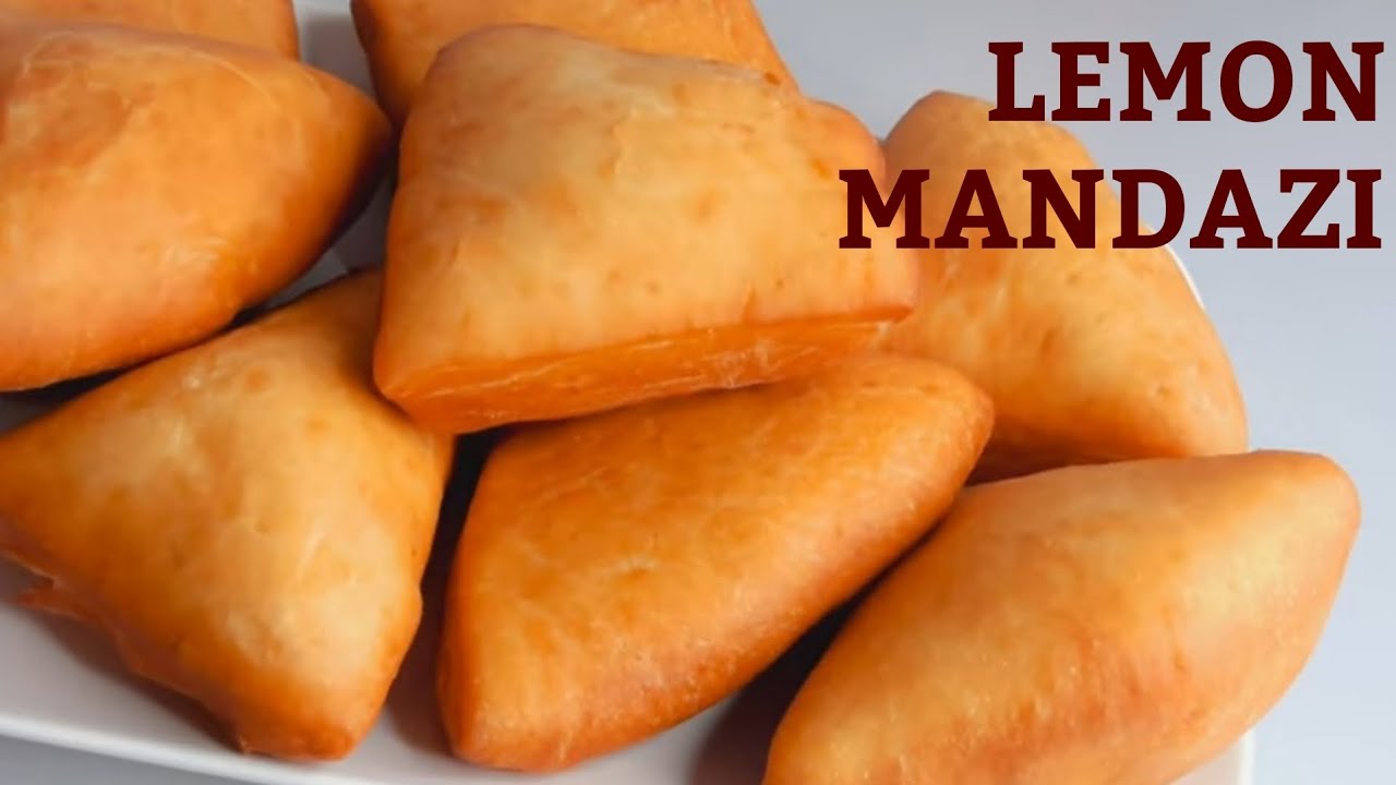 Lemon Mandazi Recipe | How to make Mandazi with Lemon 🍋 | Fluffy &soft mandazi Recipe