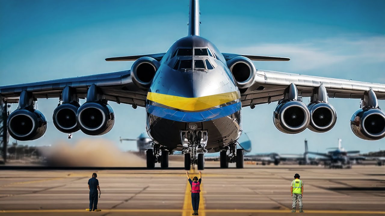 Das Neue Größte Flugzeug AN-225 Mriya II Wird das Zerstörte Ersetzen