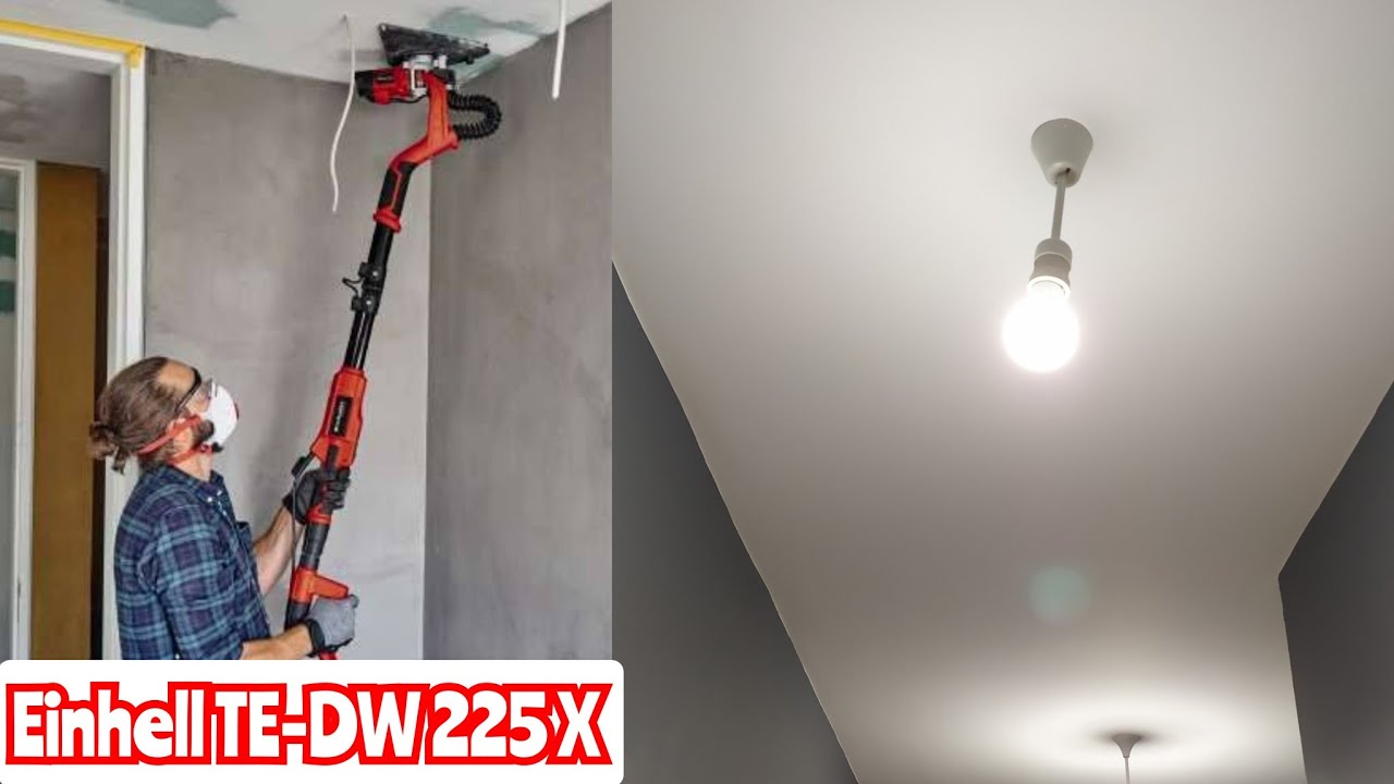 TAVAN ALÇI ZIMPARA UYGULAMASI (Einhell TE-DW 225 X İLE ÜÇGEN VE DAİRESEL BAŞLIK KULLANIMI)