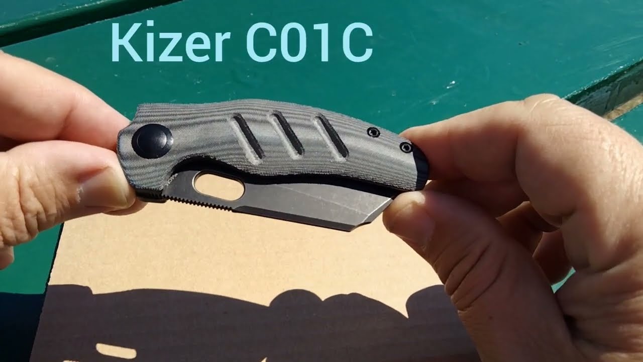 Double the fun with double detent knives.  The Kizer Mini Sheepdog (no lock) and the Kizer Pinch.