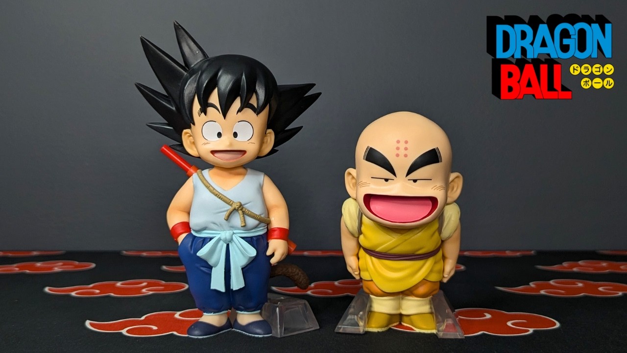 Goku and Krillin Masterlise Ichibansho Statues - Unboxing and Review