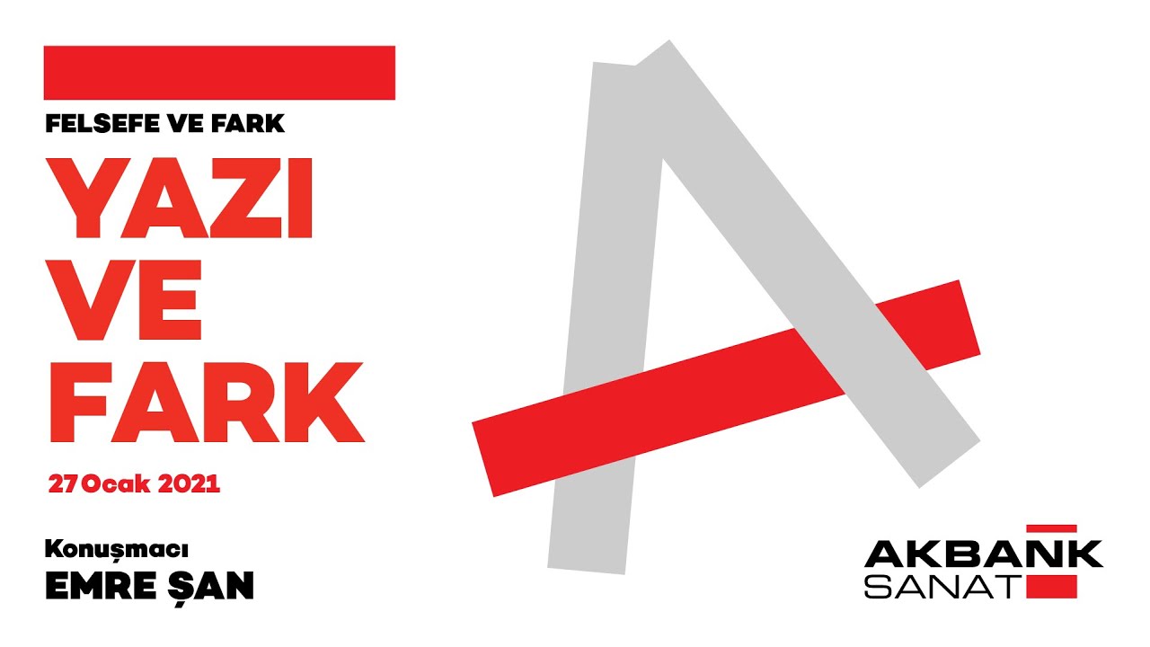 Felsefe Seminerleri - Yazı ve Fark