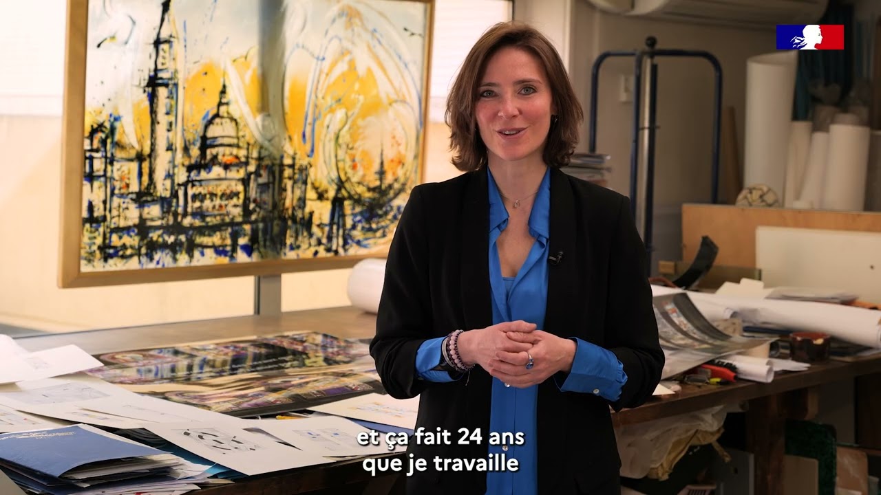 Emmanuelle Andrieux, maître verrier | Stratégie nationale en faveur des métiers d'Art