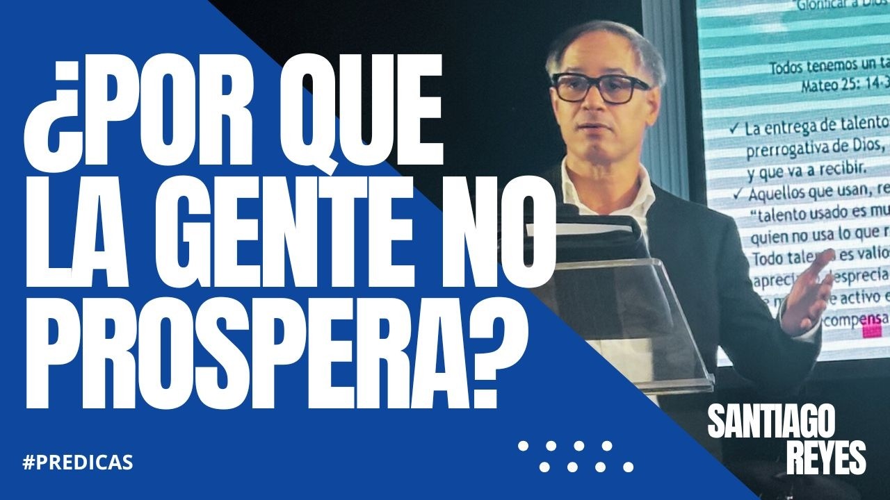 CLAVES PARA LA BUENA MAYORDOMIA DE LA VIDA | PREDICA SANTIAGO REYES