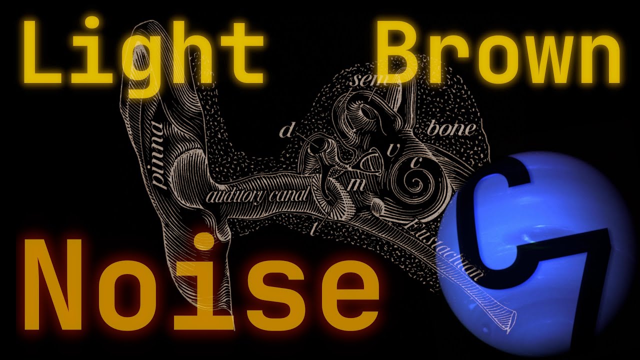 Light Brown Noise for 12 Hours ( 🦴 Bone Conduction Optimized 🦴 )