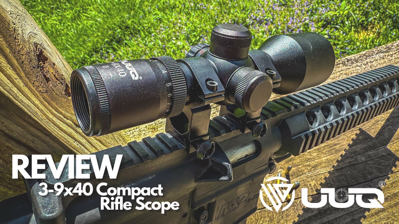 UUQ 3-9x40 Compact Rifle Scope
