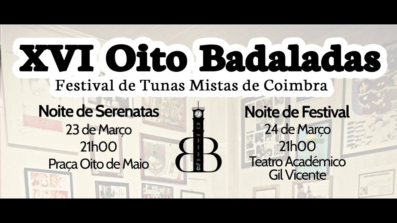 XVI 8 badaladas - Festival de tunas mistas da Quantunna - Tuna Mista F.C.T.