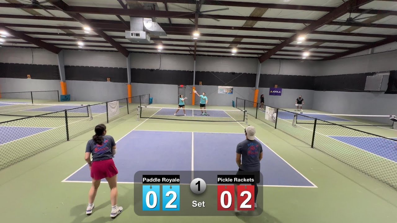 Paddle Royale vs Pickle Rockets - Mixed A Doubles