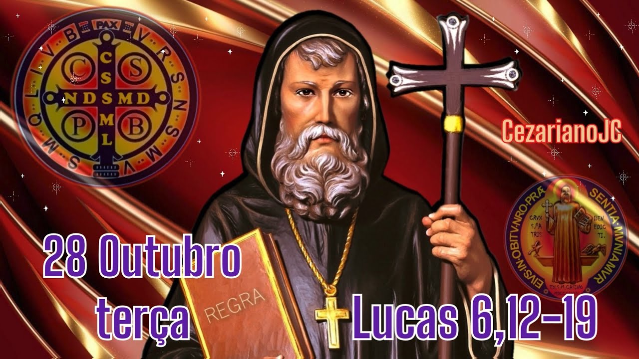 EVANGELHO DO DIA 28 DE OUTUBRO 2025 - TER&Ccedil;A - LUCAS 6,12-19