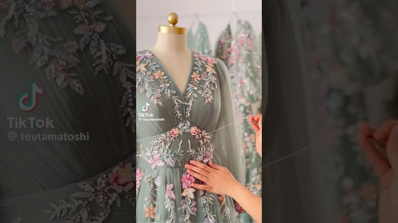 When the dress does the talking, all you need to do is show up. Teuta Matoshi..