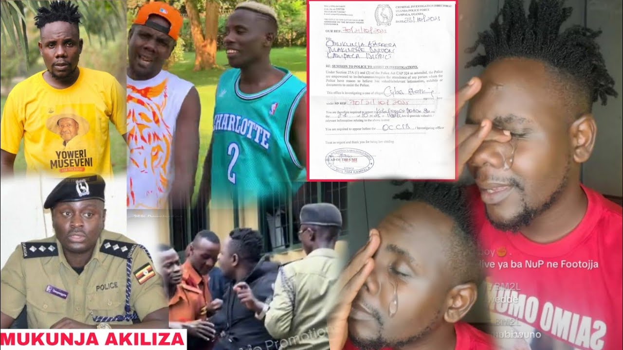So Emotional! Omukunja Atasera Akabye Nakiliza Okwewayo eri Police, Lil Pazzo Akimukoze Bambi