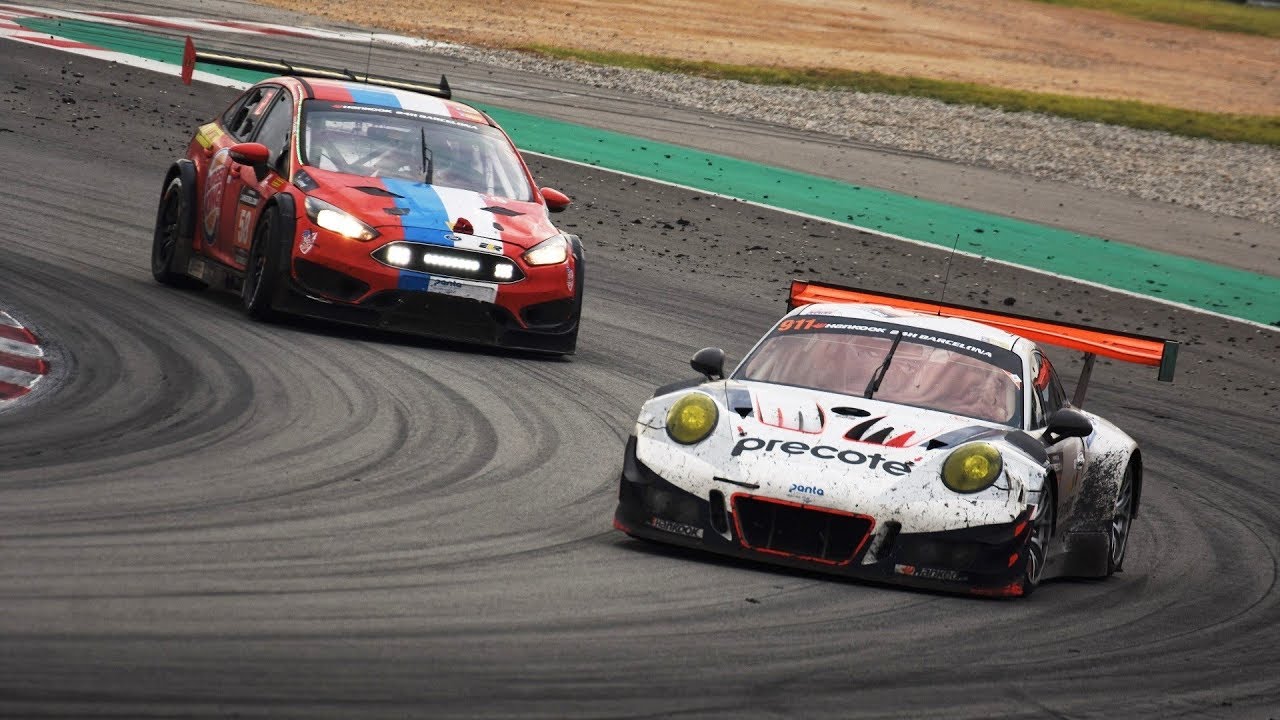 24H Series Barcelona 2018 -  GT3, GT4, TCR Multiclass Sounds and Action,