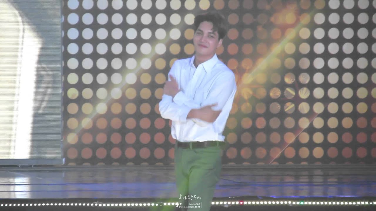 160114 서가대 엑소 exo 아낀다도 추고 잔망도 부리고 종인이 생일축하도하고 꼭좀봐주세요ㅠ